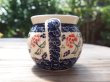 画像4: 【ポーランド　ボレスワヴィエツ陶器】マグ／赤い花A (4)